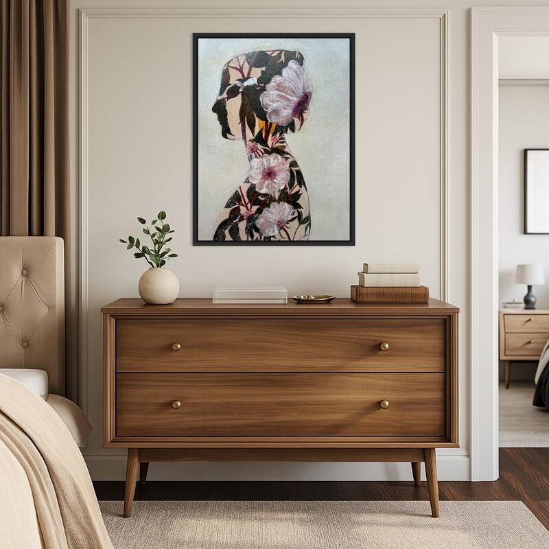 Echoes of Eden No. 1 by Karenina Fabrizzi (23 x 30 in.), Framed Canvas Wall Art Print