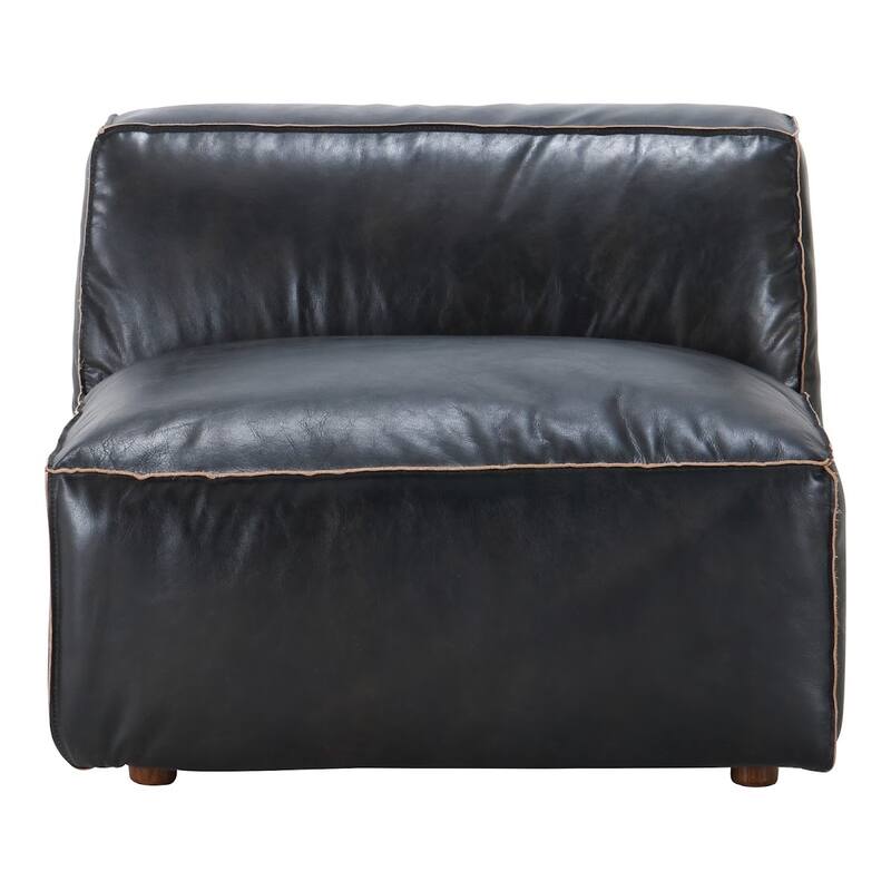 Aurelle Home Lita Modern Modular Sectional Piece - Slipper Chair