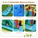 preview thumbnail 5 of 9, Costway Slide Water Park Climbing Bouncer Pendulum Tunnel Game Without
