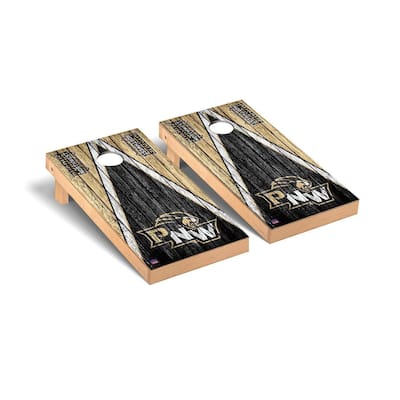 Purdue Northwest Pride Weathered Cornhole Board Set