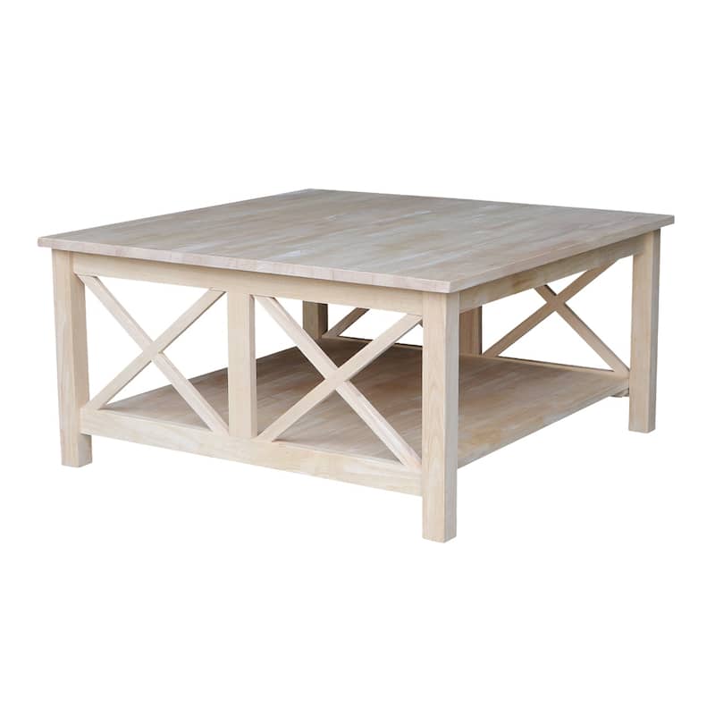 International Concepts Hampton Solid Wood Square Coffee Table - 36" x 36"