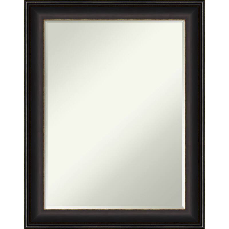 Petite Bevel Wall Mirror - Trio Oil Rubbed Bronze Frame