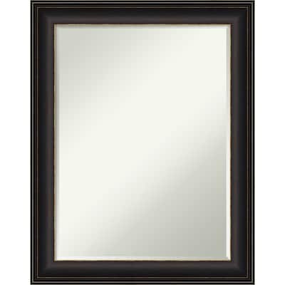 Petite Bevel Bathroom Wall Mirror - Trio Oil Rubbed Bronze Frame - Trio Oil Rubbed Bronze - 23 x 29 in