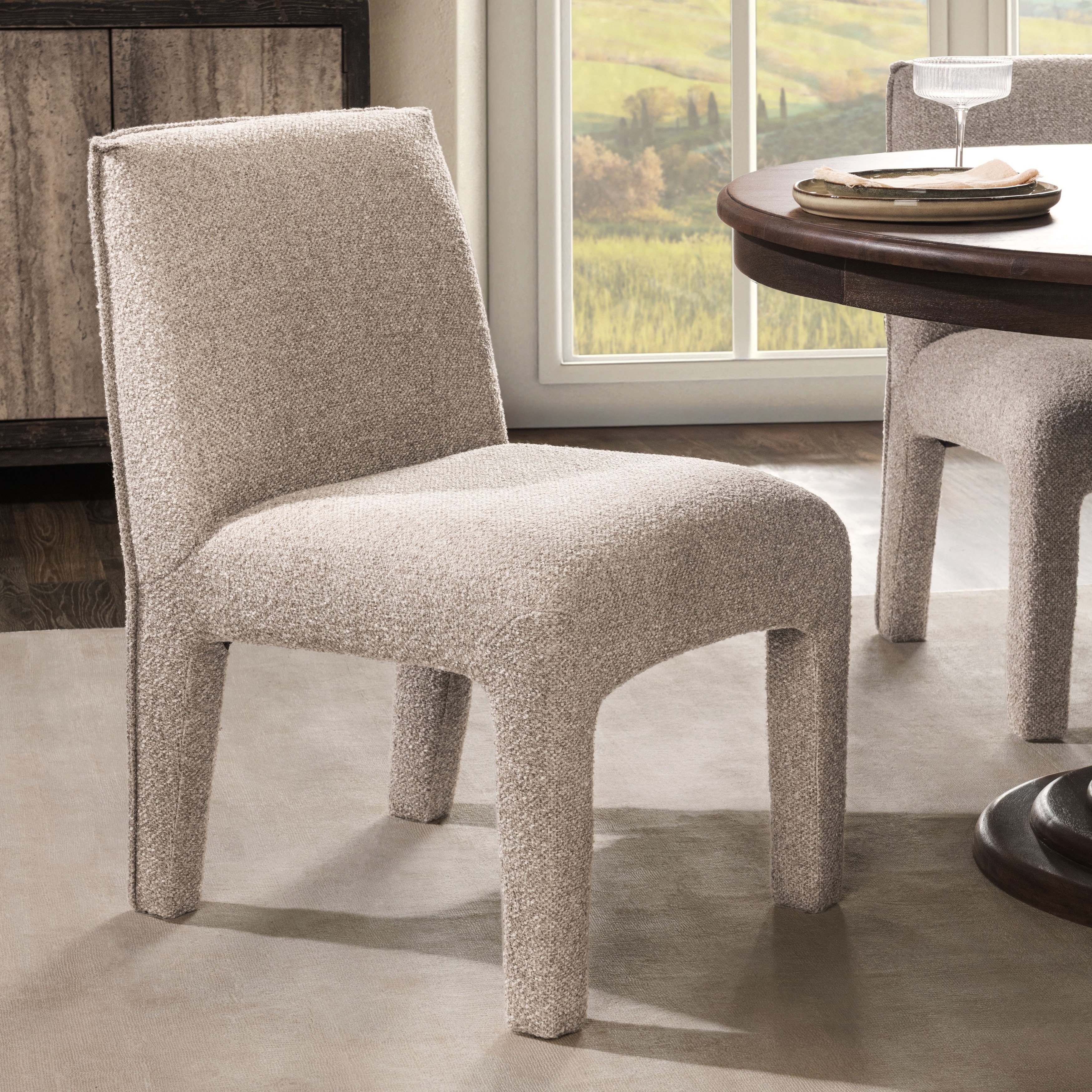 Classic Home Branzon Upholstered Fabric Dining Chair