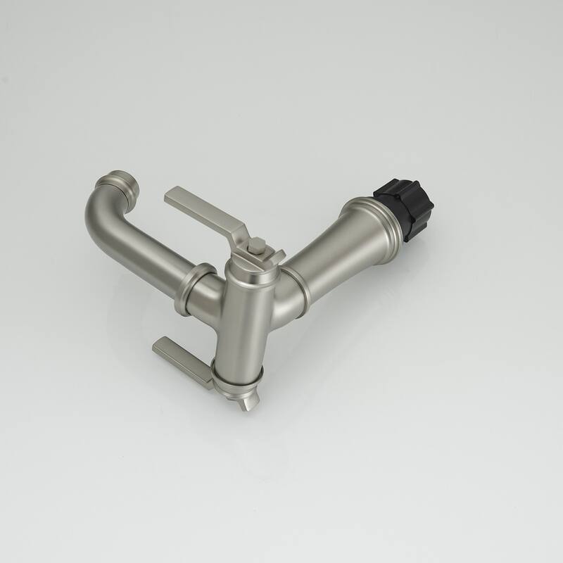 Industrial Style Two Handle Bathroom Faucet