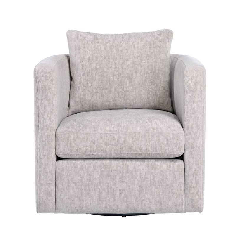 Sutton Performance Swivel Barrel Chair