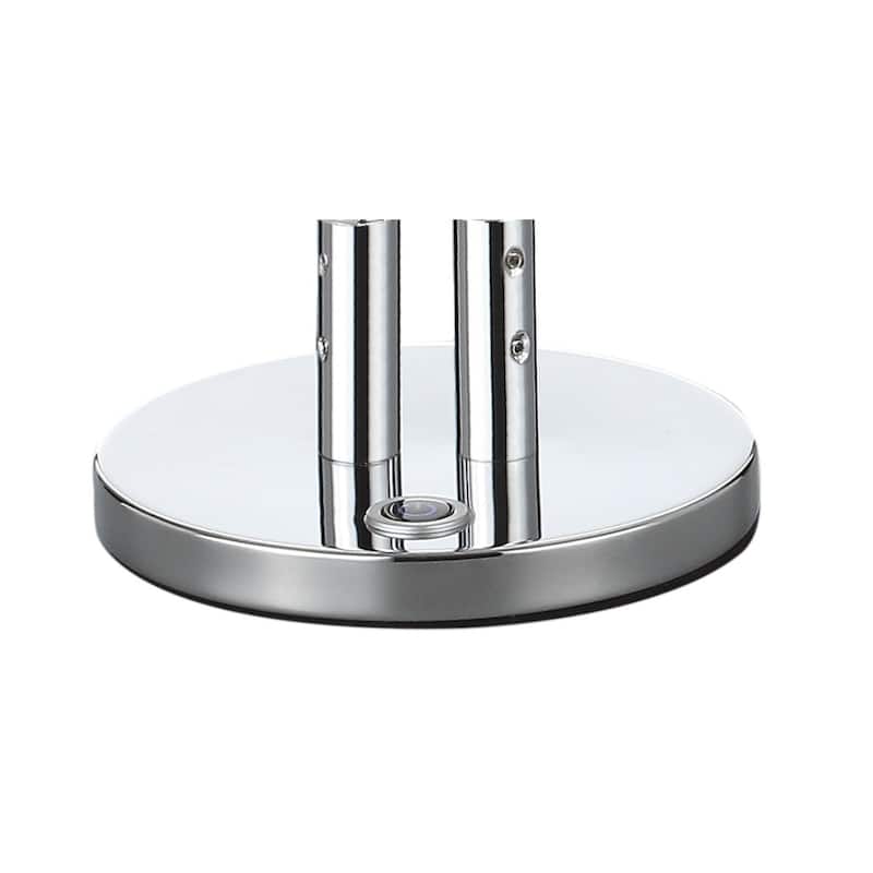 Keira 26.25" LED Integrated Table Lamp, Chrome by JONATHAN Y