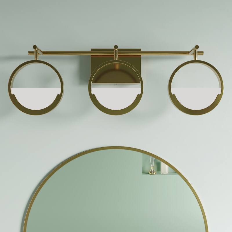 ExBrite Modern Style 3-Light LED Vanity Light, Energy-Efficient