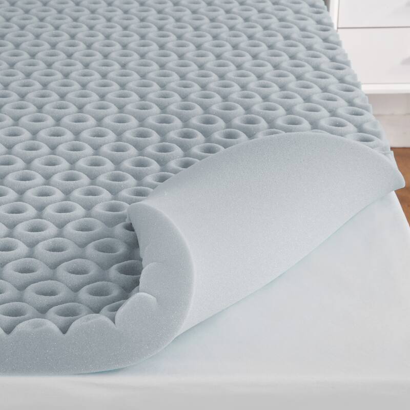 Dream Serenity Cool Point Graphite-Infused Memory Foam Mattress Topper
