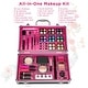 preview thumbnail 3 of 4, Vokai Makeup Kit Set, 60-Piece Makeup Set with Case and Carrying Handle (Pink)
