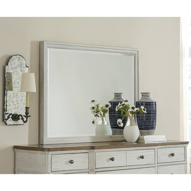 Hooker Furniture Montebello 35" x 45" Rectangular Casual Contemporary - Danish White
