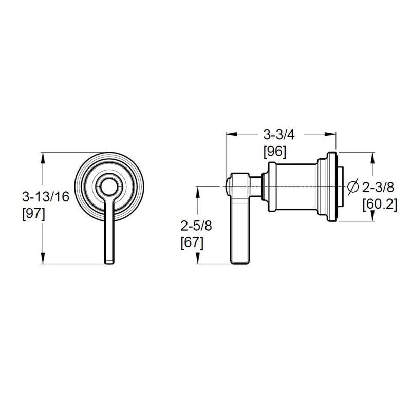Pfister 016-WN Winter Park Single Handle 3 or 6 Function Diverter