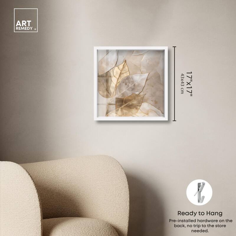 Golden Boughs Shadowbox by Art Remedy