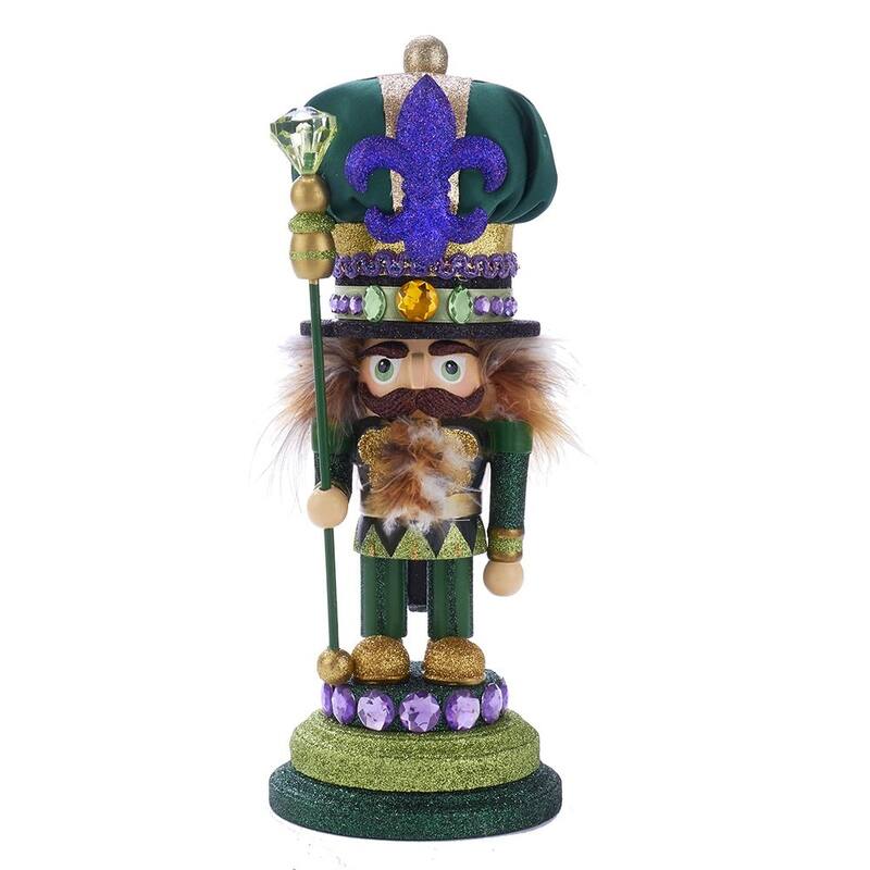 Kurt Adler 12-Inch Hollywood™ Mardi Gras Nutcracker