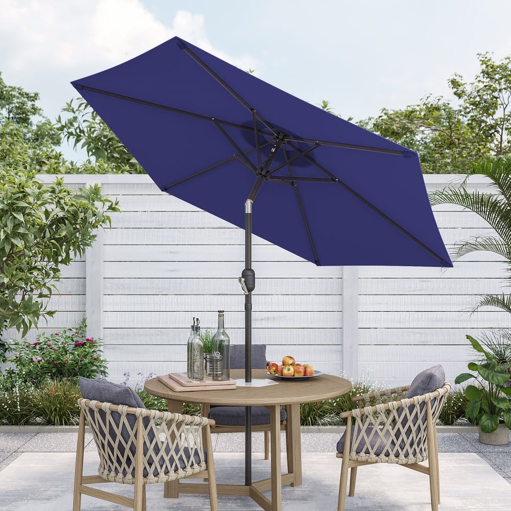 Bonosuki 7.5-foot Waterproof Sunshade Canopy Patio Umbrella