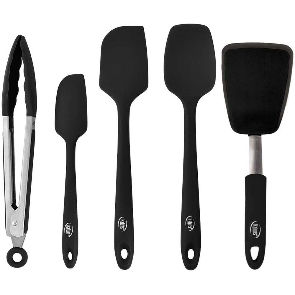 https://ak1.ostkcdn.com/images/products/is/images/direct/fca82206d74de5f302f534844e1fa0929930d122/Kaluns-5-Piece-set-Includes-3-Silicone-Spatulas-1-Turner-and-1-9%22-Tong-Kitchen-Tools-Best-for-Cooking%2CBaking-and-Mixing..jpg