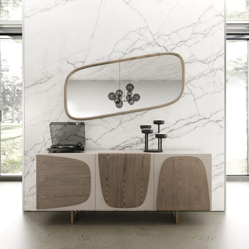Modrest Wynetta Modern Grey Ash Buffet