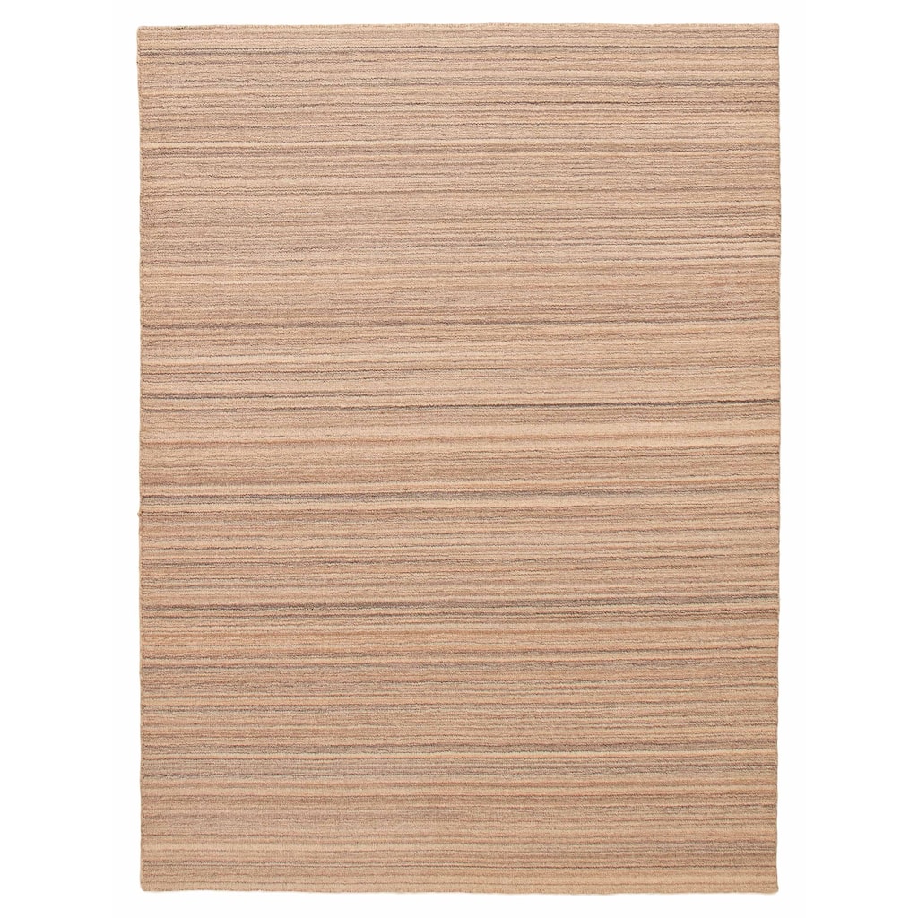 ECARPETGALLERY Hand Loomed Kashkuli Gabbeh Beige Wool Rug - 5'8 x 7'10