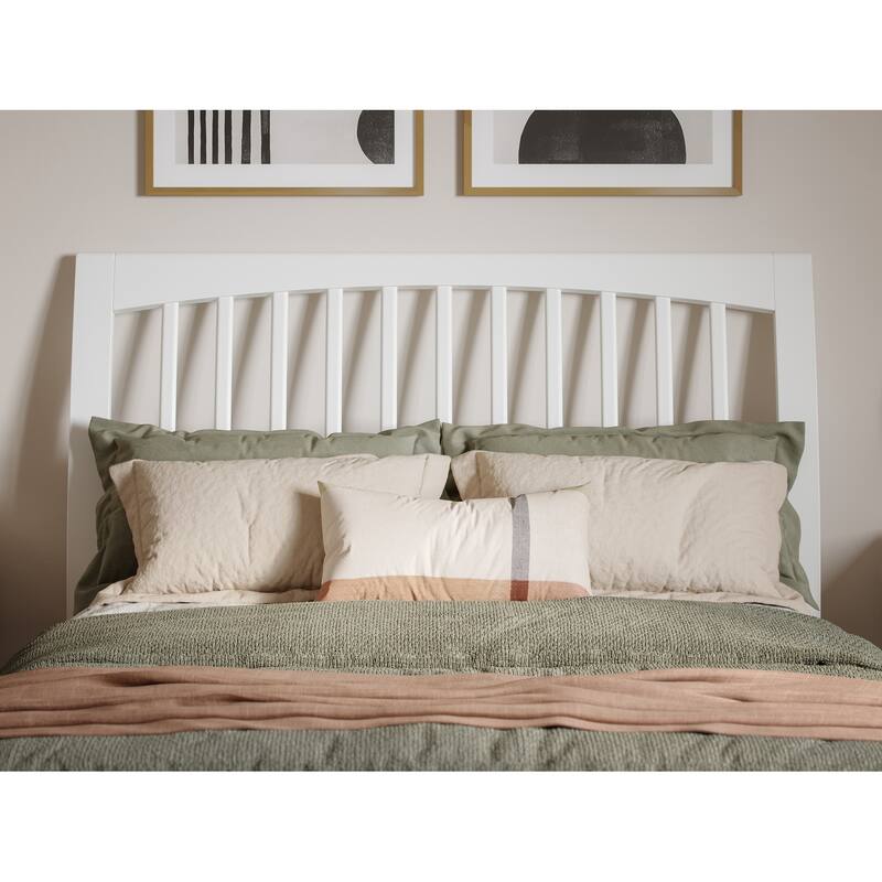 Orleans Solid Wood Low Profile Sleigh Platform Bed