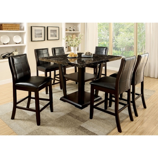 Dining table set online 6 seater granite top