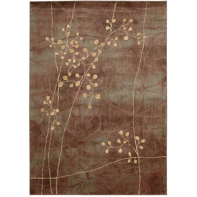 Copper Grove Oxford Floral Area Rug
