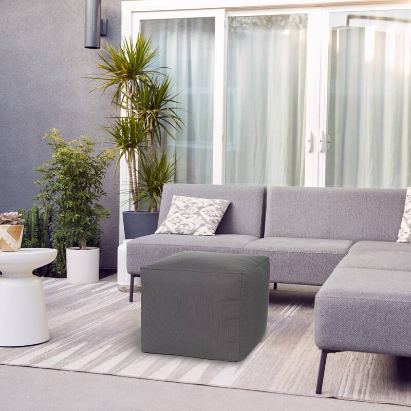 Gouchee Home Cube Soleil Outdoor/Indoor Ottoman