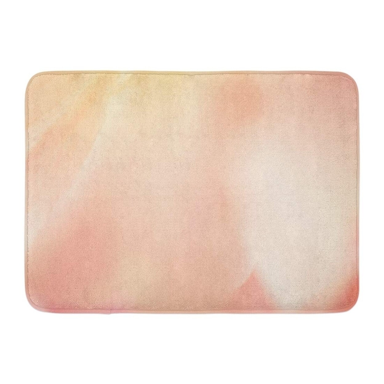 Shop Pink Peach Sweet Color Rose And Hydrangeas In Blur For Blue Flower Light Doormat Floor Rug Bath Mat 23 6x15 7 Inch Multi On Sale Overstock 31774478