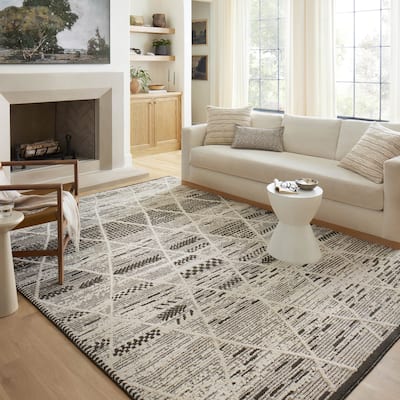 Alexander Home Vive Modern Moroccan High-Low Area Rug
