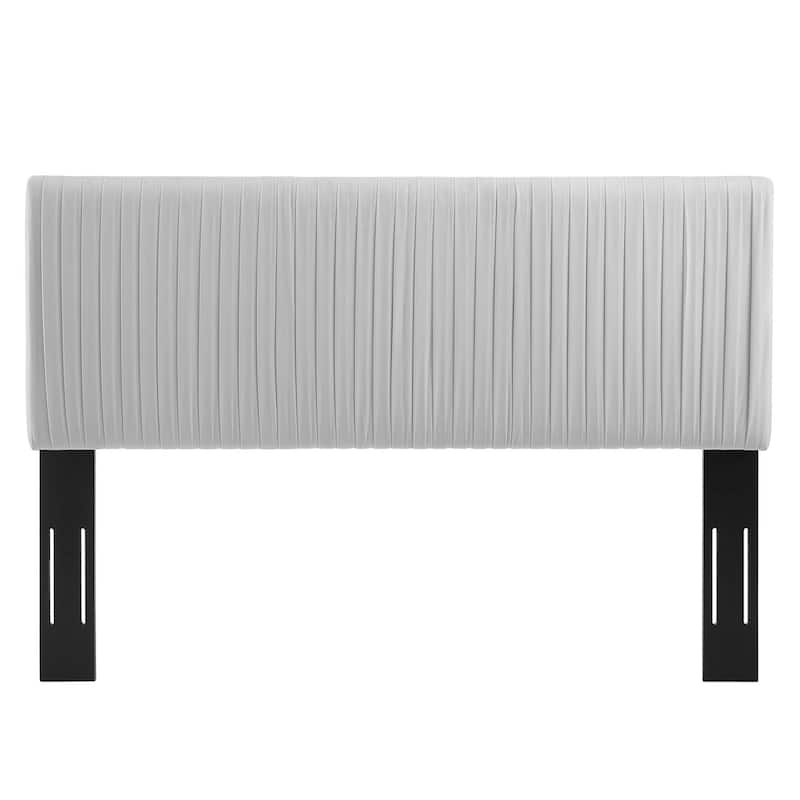 Eloise Channel Tufted Performance Velvet Full/Queen Headboard