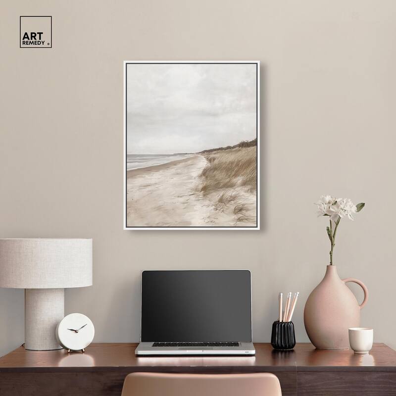 Coastal Calm Canvas by Art Remedy