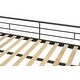 preview thumbnail 7 of 10, Twin over Twin Metal Bunk Bed with Fence