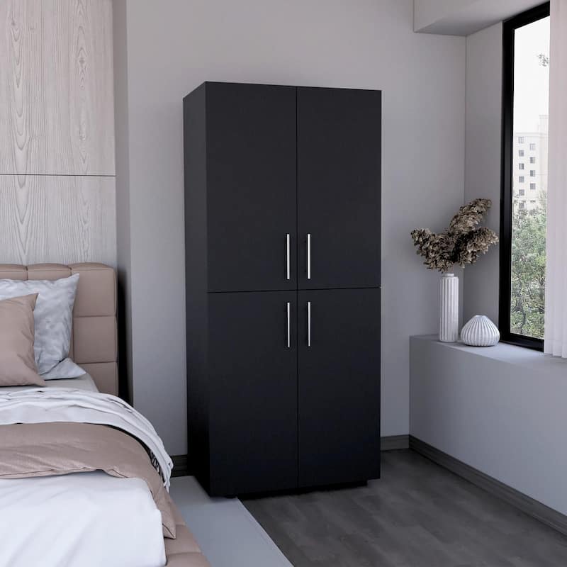 Hazel Armoire - Black