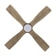 preview thumbnail 6 of 32, MLiAN 48" DC Flush Mount Ceiling Fan with Light Kit and Remote Control