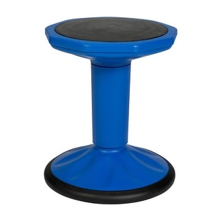 Commercial Fixed Height Collaborative Wobble Stool - 12.75"W x 12.75"D x 16"H