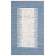 preview thumbnail 80 of 159, SAFAVIEH Handmade Flatweave Montauk Nevyana Cotton Rug 4' x 6' - Ivory/Dark Blue