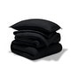 preview thumbnail 103 of 138, Bare Home Hypoallergenic Down Alternative Comforter Set Twin - Twin XL - Heathered Black