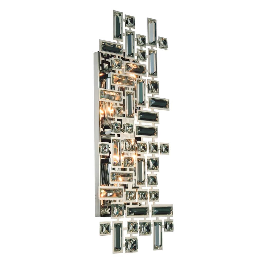 Elegant Lighting V2100W22/RC Picasso 4 Light 9" Tall Wall Sconce with