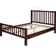 preview thumbnail 34 of 53, Hampton Wooden Platform Bed with Slatted Headboard and Footboard