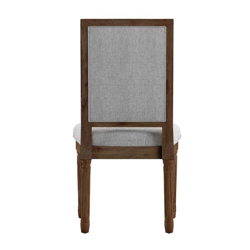 Deana Rectangular Linen Dining Chairs (Set of 2) by iNSPIRE Q Artisan