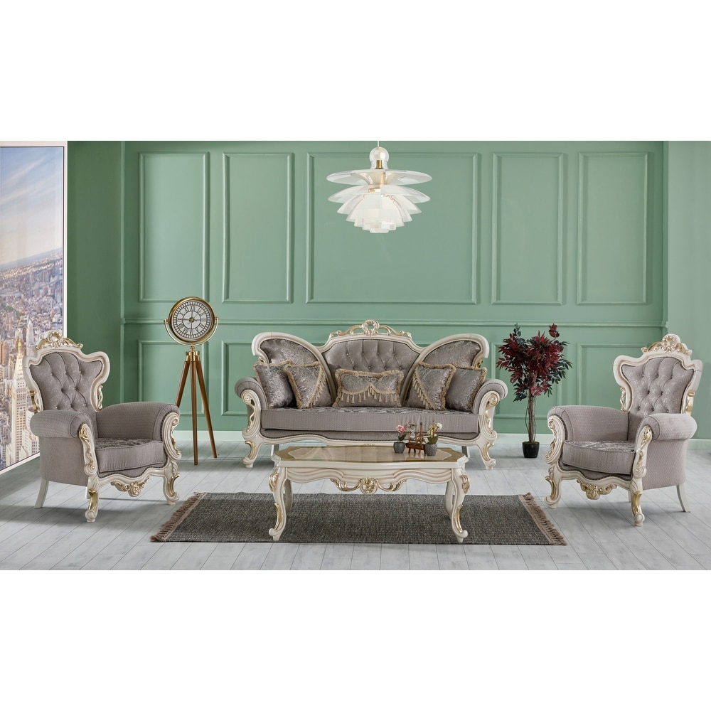 Upt 3-Piece Sofa, Chair And Coffee Table Living Room Set
