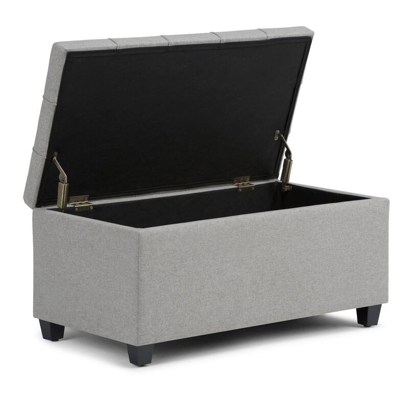 Modern Storage Ottoman Bench for Living Room