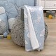 preview thumbnail 4 of 3, Disney Dumbo Sweet Little Baby Light Blue and White Super Soft Sherpa Baby Blanket