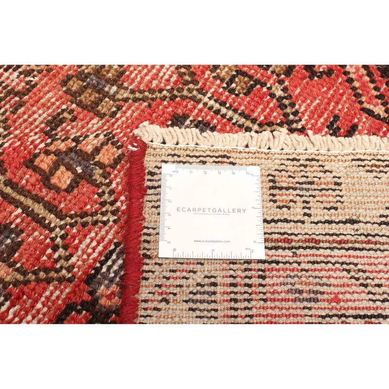 ECARPETGALLERY Hand-knotted Antalya Vintage Red Wool Rug - 3'11 x 6'11