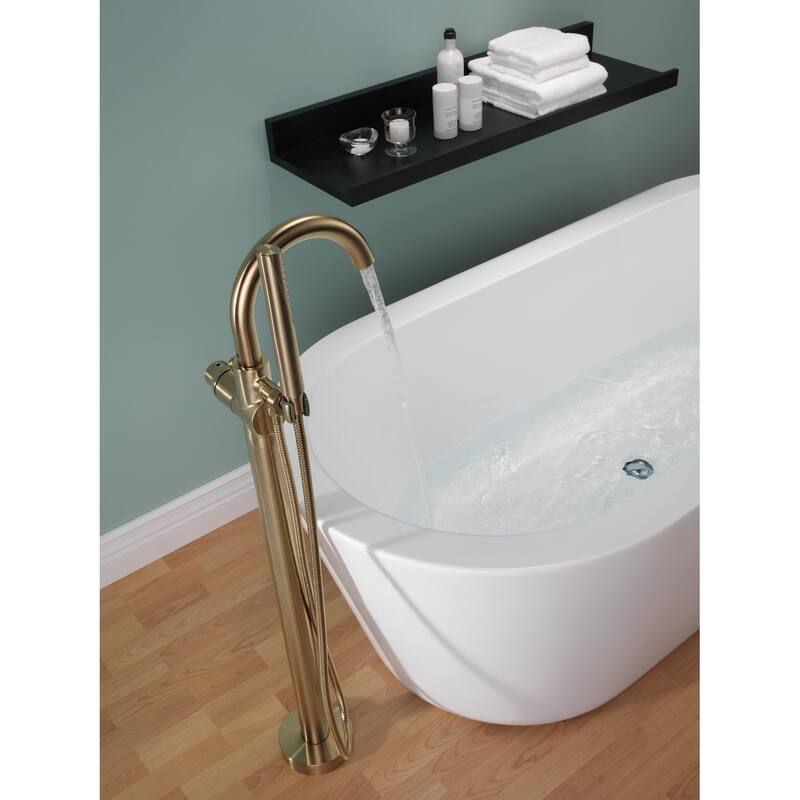 Delta Trinsic Floor Mounted Tub Filler for Free Standing Tub with