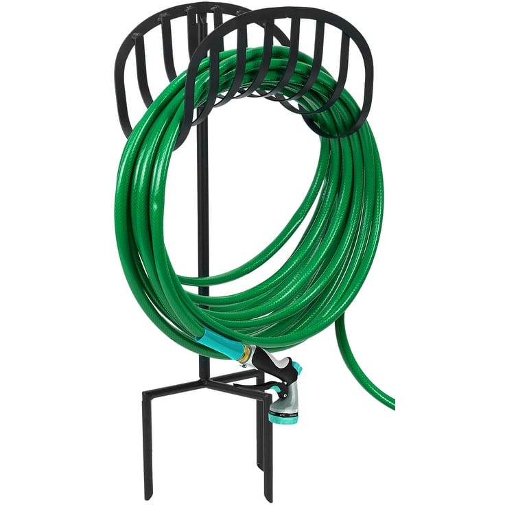 Liberty Garden Manger Style Metal Garden Hose Stand - 8' x 10'