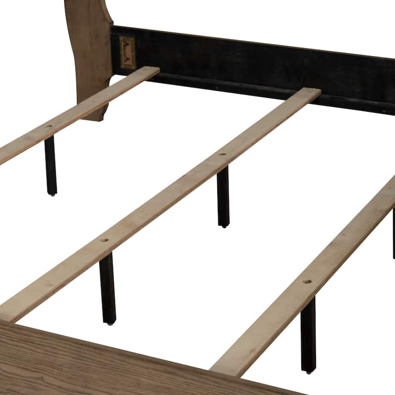 Liberty Furniture Grandpa's Cabin Sleigh Bed, Dresser, Mirror, Chest - California King, King, Queen