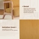 preview thumbnail 142 of 141, 25" W Mid Century Upholstered Wood Accent Chair with Pillow set of 2