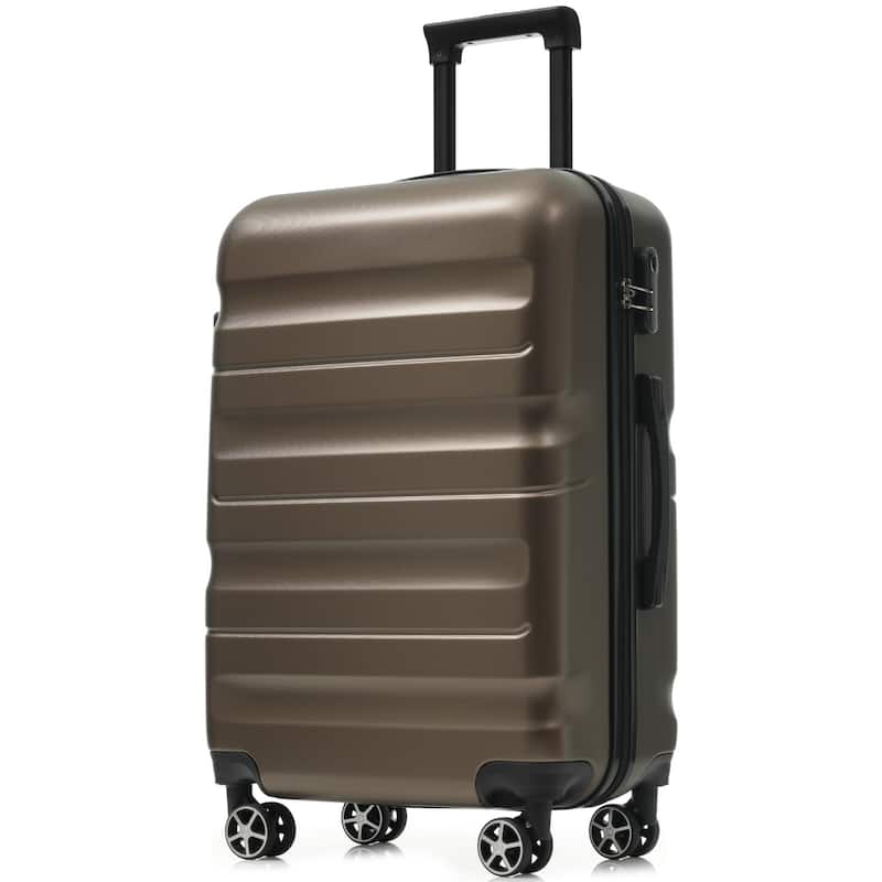 28" Hardshell Lightweight Durable ABS Suitcase with Spinner Wheels