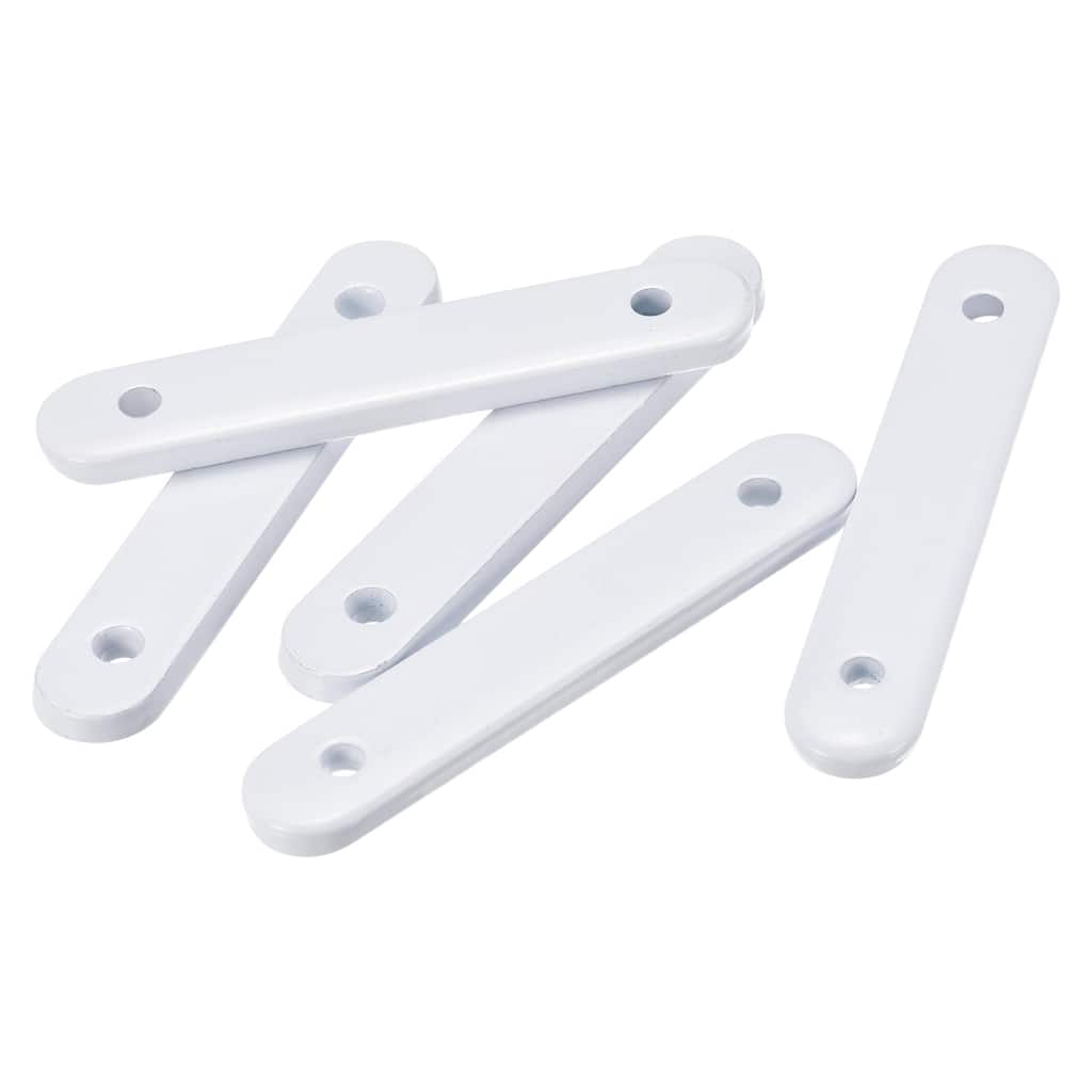 Curtain Weights - 40g, Iron Weight for Curtains Tablecloth Flags 10Pcs - White