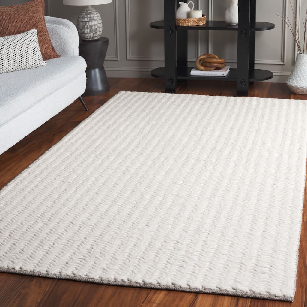SAFAVIEH Hand-Loomed Natura Kora Transitional Wool Rug